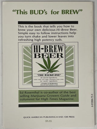 Marijuana Beer: How to Make Your Own Hi-Brew Beer