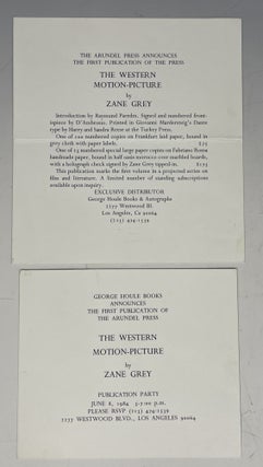 The Western Motion-Picture.
