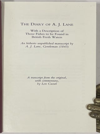 The Diary of A. J. Lane