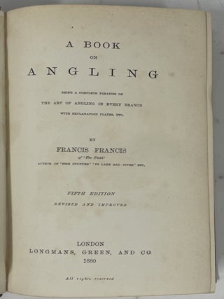 A Book on Angling
