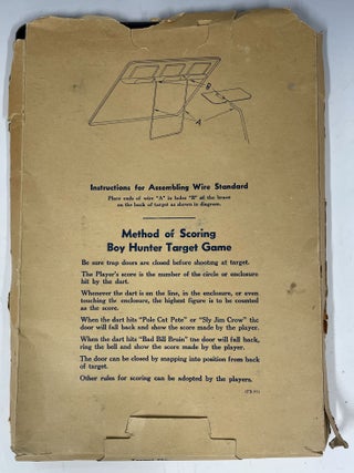 The Boy Hunter Target with Trap Doors