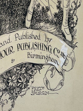 Original Pen & Ink Drawing: Cover Art for The Third Golden Year Annual