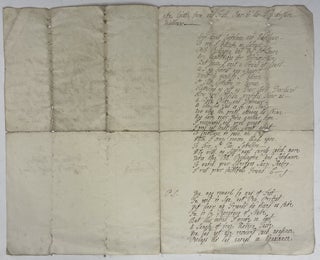 Letter in Support of Thomas Lyttleton & Jocular Poem About the Election