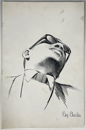 Item #763 Concert Program, circa 1962. Ray Charles