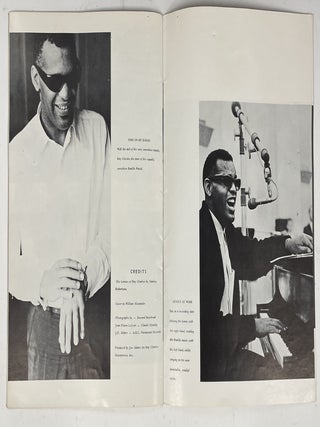 Concert Program, circa 1962
