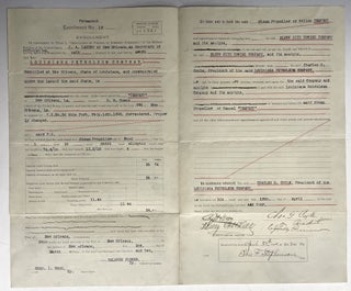 Bill of Sale for Enrolled Vessell “Tempest”, 1904