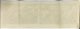 Folding Lithograph Color Plate: The Pageant