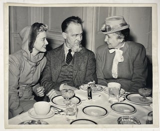 Item #823 Detroit News Staff Press Photo Depicting Rex Stout. Rex Stout