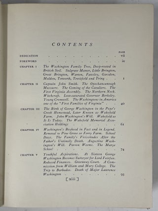 Washington, In Two Volumes