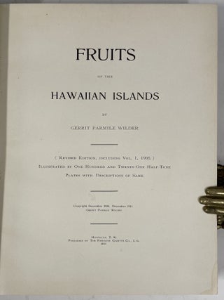 Fruits of the Hawaiian Islands