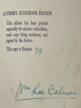 Item #868 Seeing the South Sea Islands. William Lee Calnon