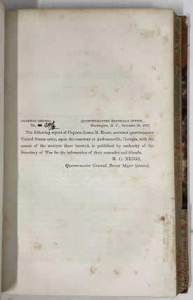 Burials At Alexandria, VA, Andersonville, GA, and Spottsylvania, VA