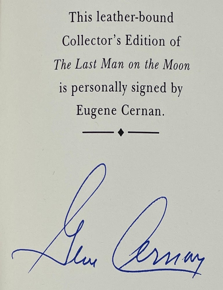 Item #891 The Last Man on the Moon. Eugene Cernan.