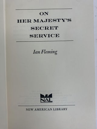 On Her Majesty's Secret Service
