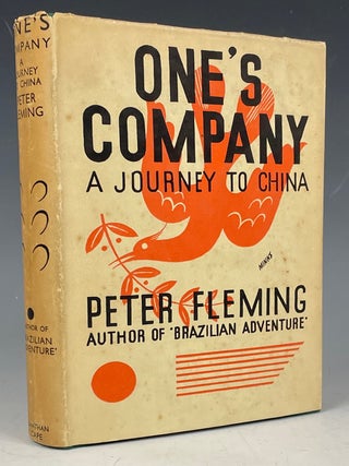 Item #952 One's Company. Larry McMurtry Collection, Peter Fleming